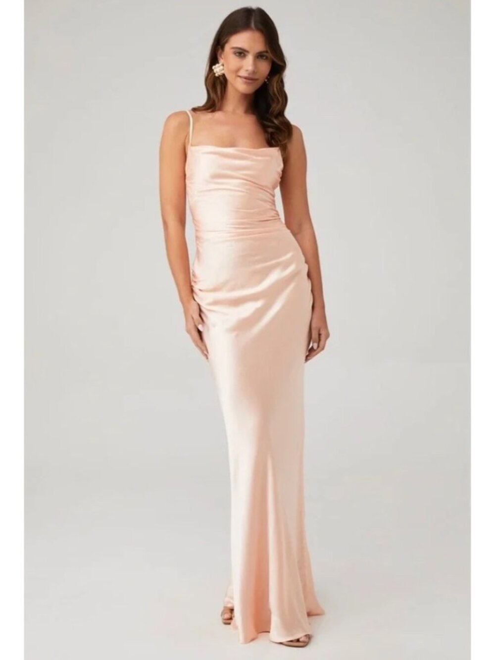 Shona Joy La Lune La Lune Backless Maxi Dress Size 2
